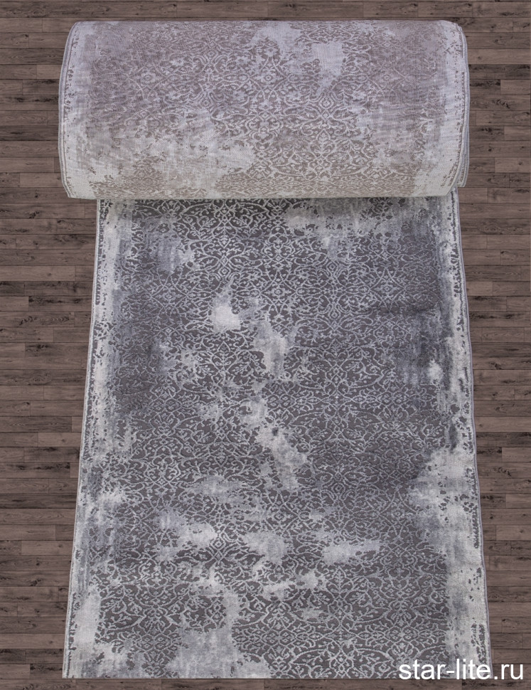 Ковровая дорожка 03792A - GREY / GREY - коллекция ARMINA