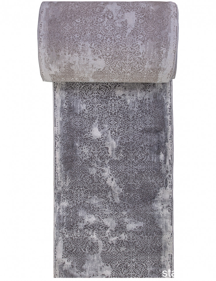 Ковровая дорожка 03792A - GREY / GREY - коллекция ARMINA