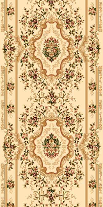 Ковровая дорожка Valencia D017 Cream