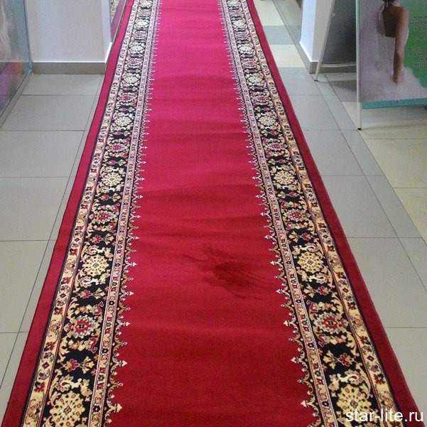 Ковровая дорожка Da Vinci 1952 red