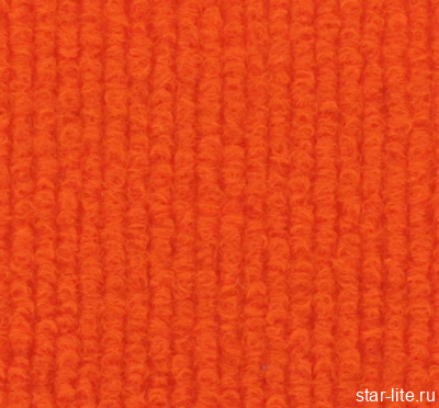 Выставочный ковролин оранжевый