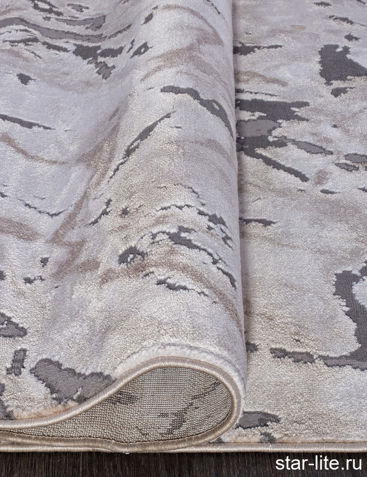 Ковровая дорожка 03819A - GREY / BROWN - коллекция ARMINA