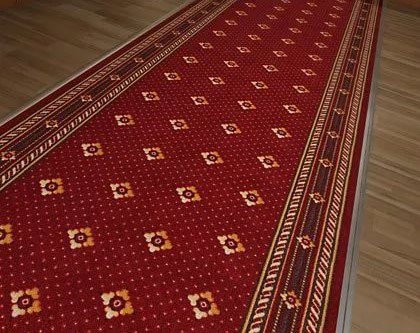 Ковровая дорожка Юпитер 931 красный