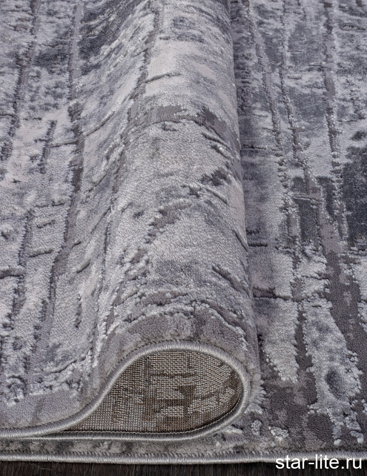 Ковровая дорожка 03752A - GREY / GREY - коллекция ARMINA