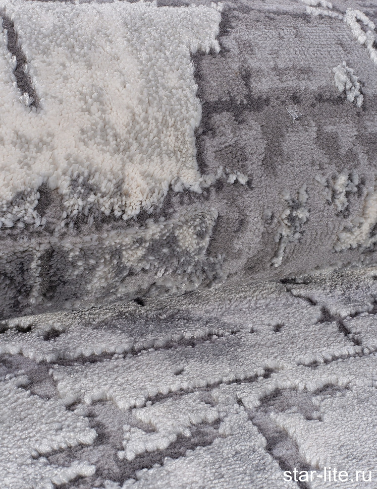 Ковровая дорожка 03752A - GREY / GREY - коллекция ARMINA