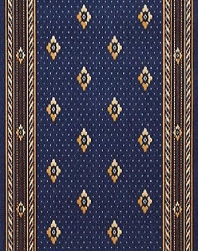 Ковровая дорожка Юпитер 951 синий