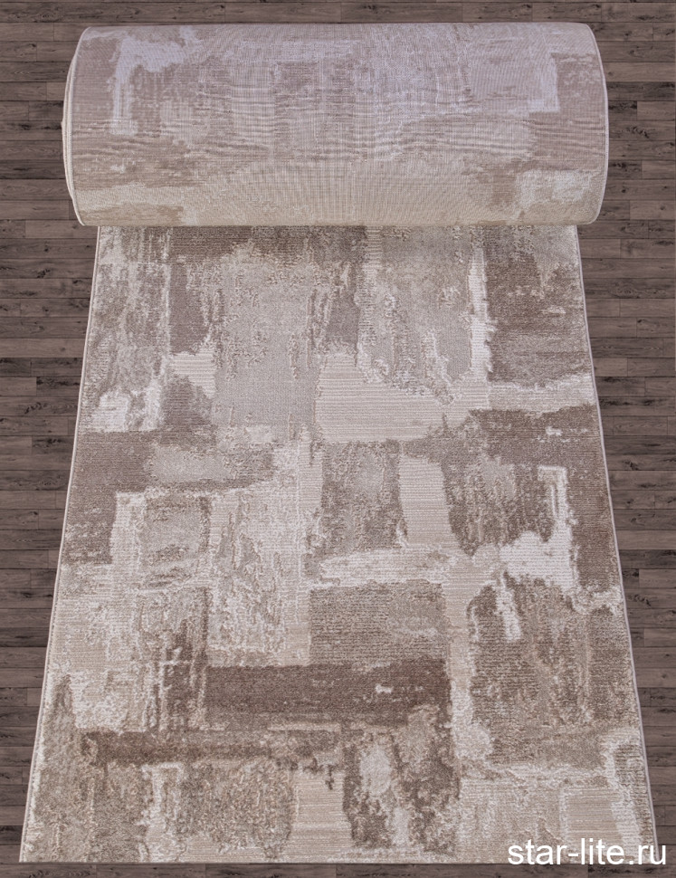 Ковровая дорожка 03710A - BROWN / BROWN - коллекция ARMINA