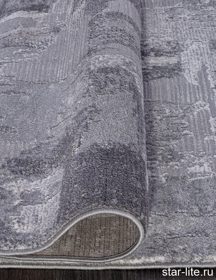 Ковровая дорожка 03758A - GREY / GREY - коллекция ARMINA