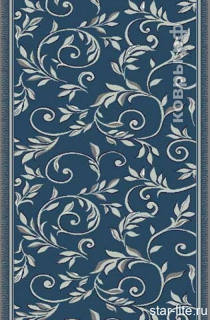 Ковровая дорожка Silver d230 blue