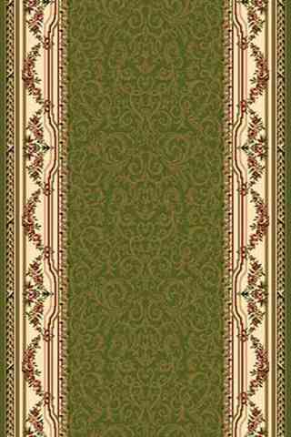 Ковровая дорожка Olympos d074 green