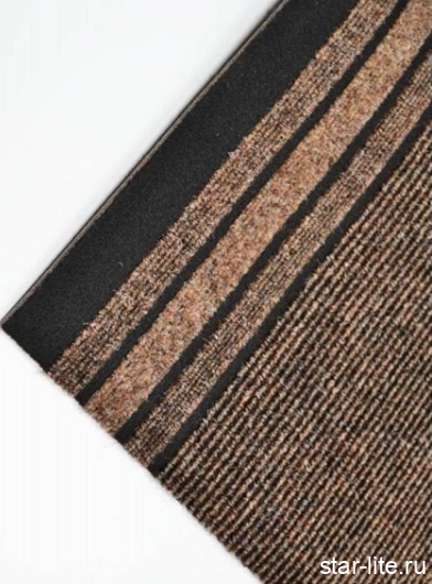 Грязезащитная ковровая дорожка Record 811 brown Sintelon 