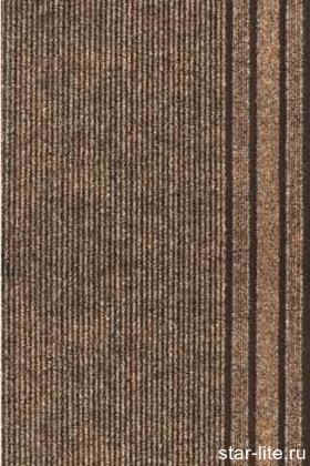 Грязезащитная ковровая дорожка Record 811 brown Sintelon 