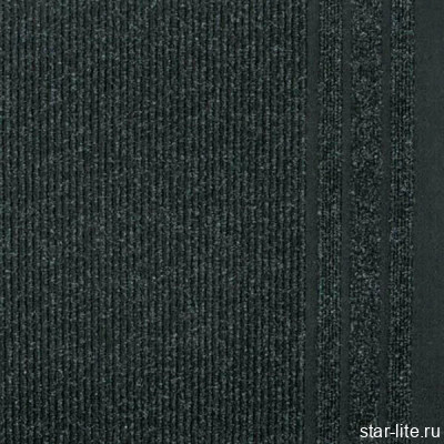 Грязезащитная ковровая дорожка Record 866 black Sintelon   