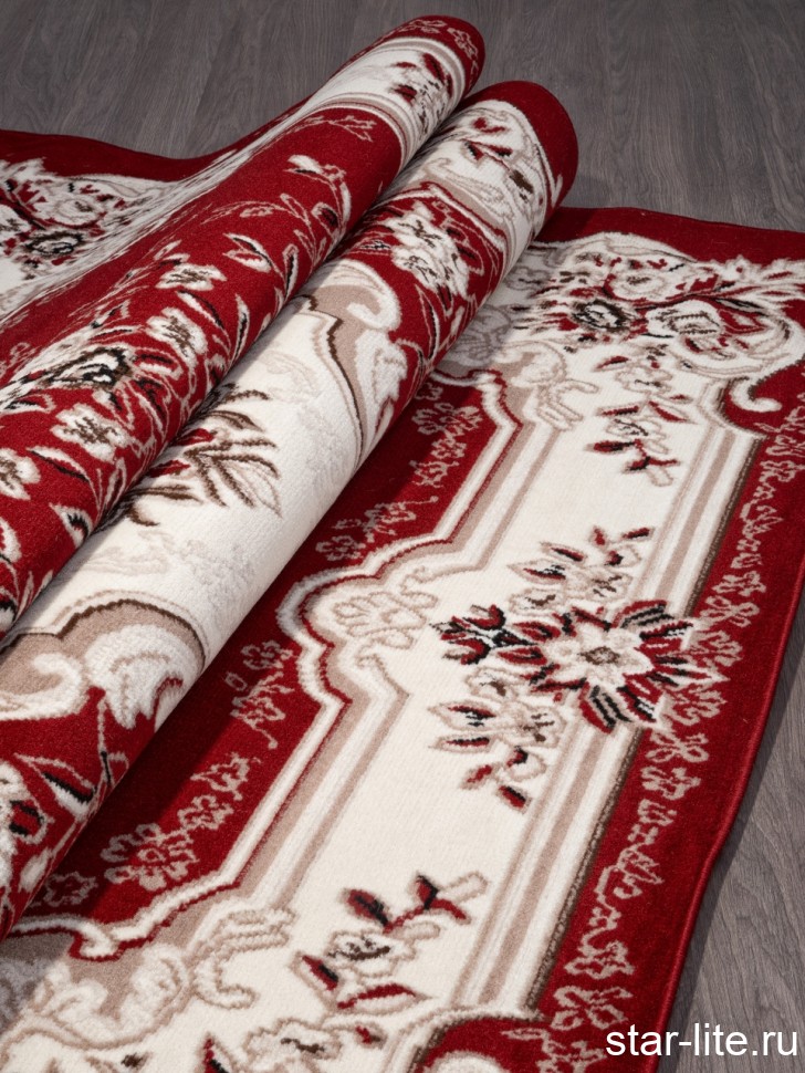 Ковер прямоугольный d017 red