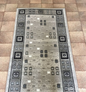 Ковровая дорожка Silver d117 gray