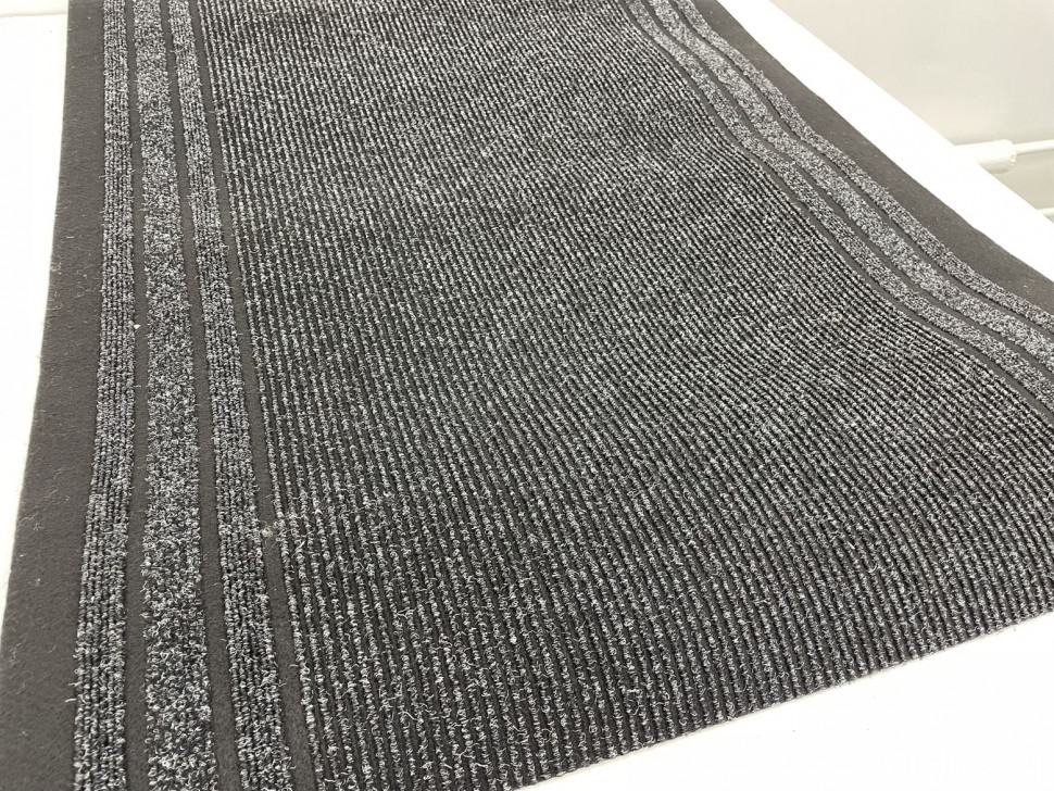 Грязезащитная ковровая дорожка Record 802-gray 