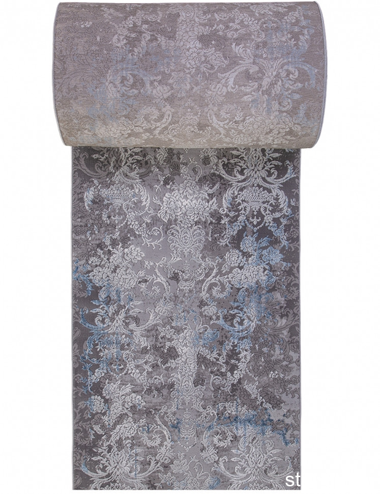 Ковровая дорожка 03852A - BLUE / BLUE - коллекция ARMINA