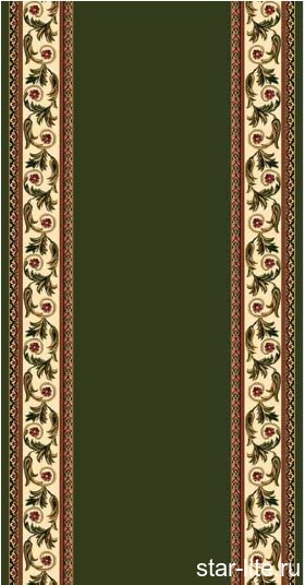 Ковровая дорожка Da Vinci d257 green