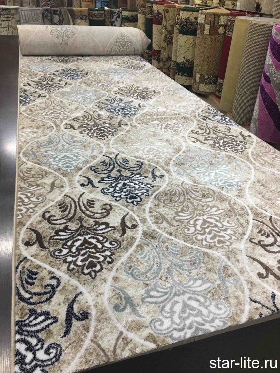 Дорожка Valencia Deluxe d310-cream-brown