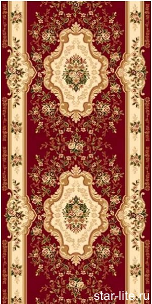 Ковровая дорожка Valencia D017 Red