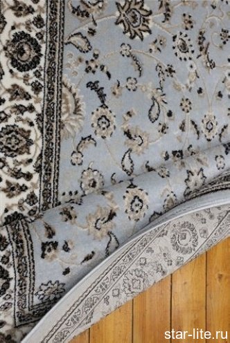 Дорожка Valencia Deluxe d251- L.BLUE-BROWN