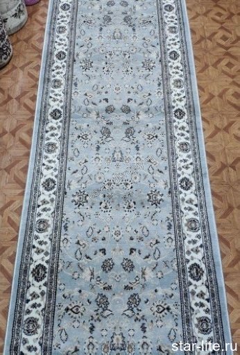 Дорожка Valencia Deluxe d251- L.BLUE-BROWN