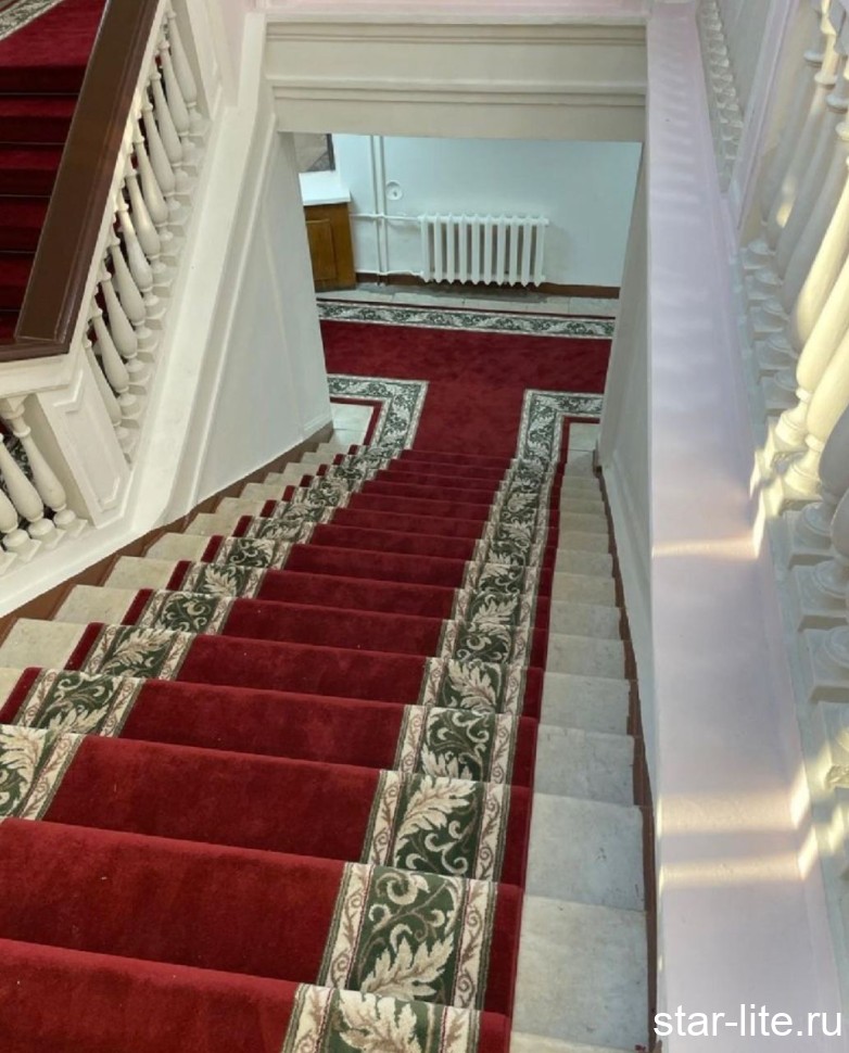 Ковровая дорожка Colizey d040 Red-Green