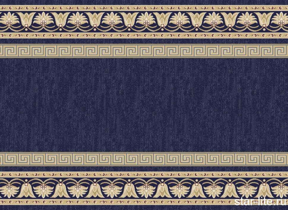 Шерстяная дорожка Elite 707 navy