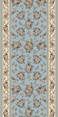 Дорожка Valencia Deluxe d241 L. Blue-Brown