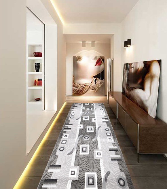 Ковровая дорожка Silver d043 Gray