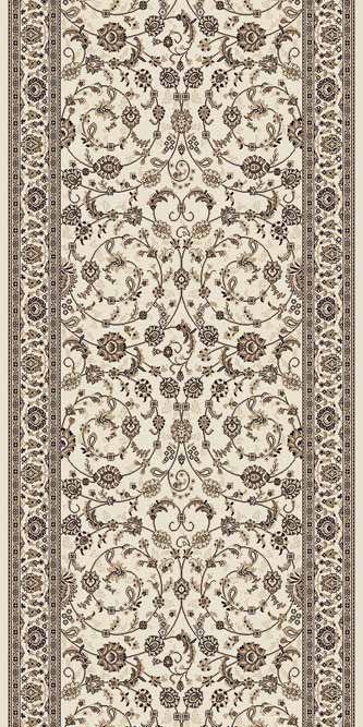 Дорожка Valencia Deluxe d251 Cream-Brown
