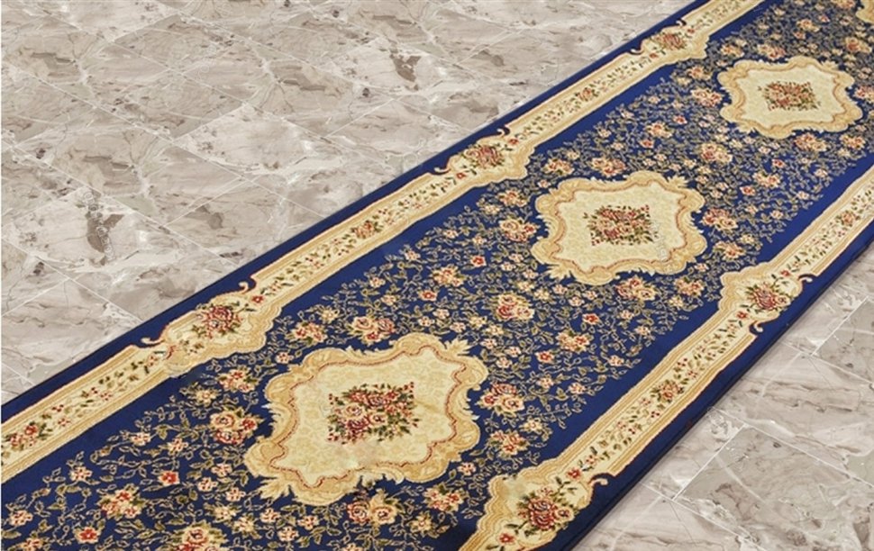 Дорожка Valencia Deluxe d317 Navy