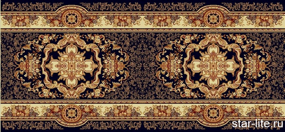 Шерстяная дорожка  Louis 022 4688