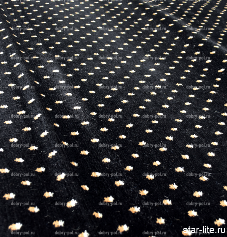 Ковровая дорожка Valencia p001 black