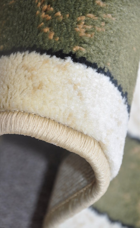 Ковровая дорожка Olympos d077 Cream-Green