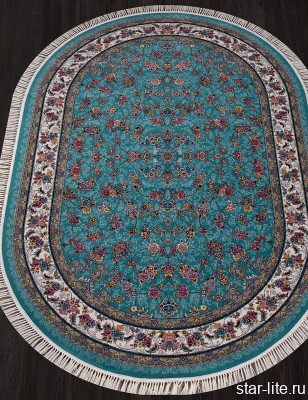 Ковер TEHRAN 7513 - BLUE Овал (Иран)
