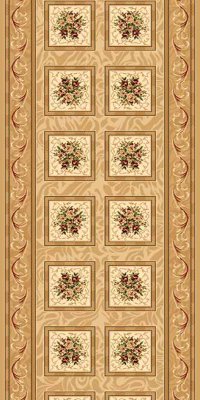 Ковровая дорожка Olympos d065 beige