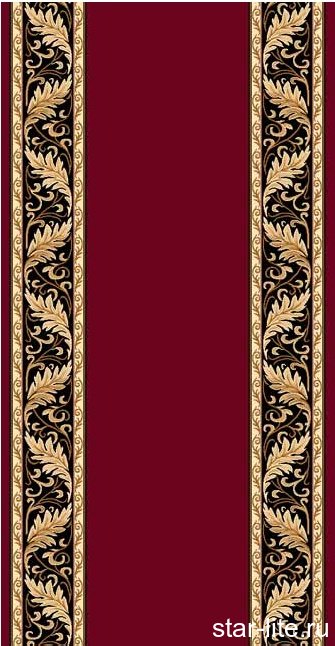 Ковровая дорожка Valencia d040 red