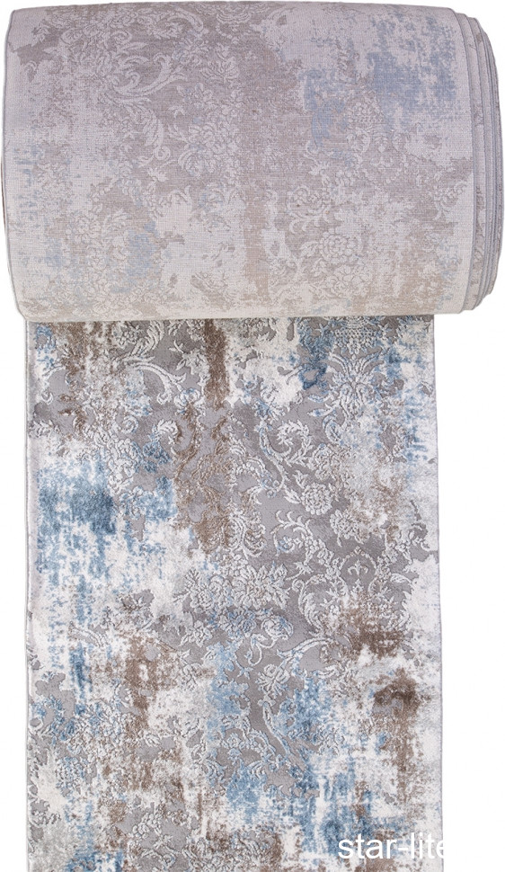 Ковровая дорожка ARMINA 03853A BLUE-BLUE