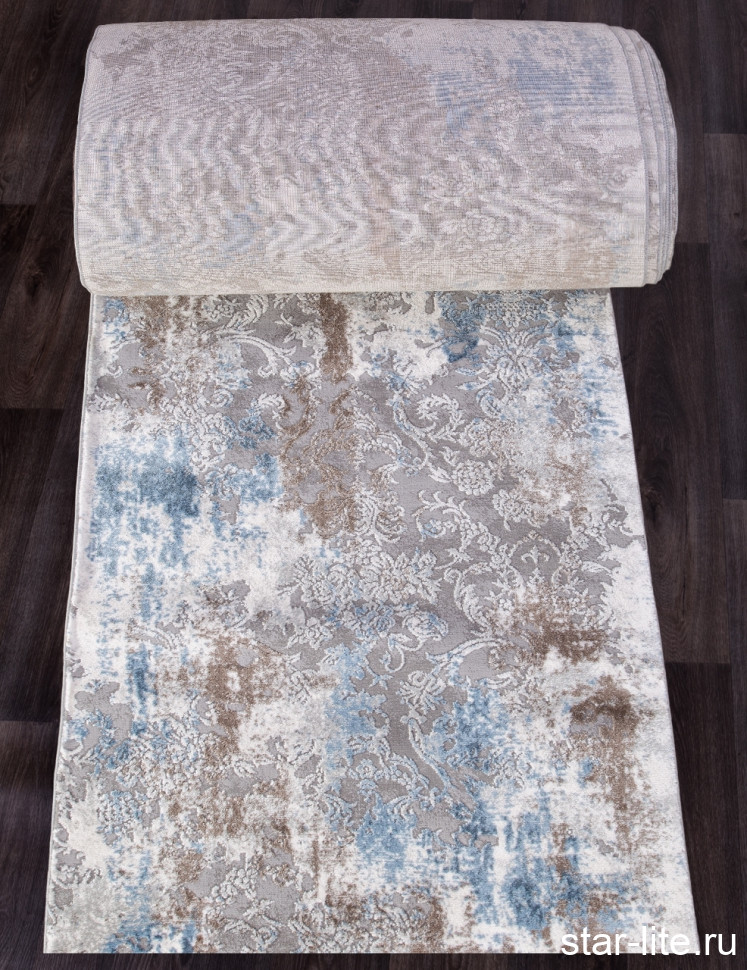 Ковровая дорожка ARMINA 03853A BLUE-BLUE