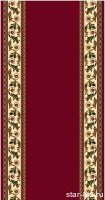 Ковровая дорожка Da Vinci d257 red