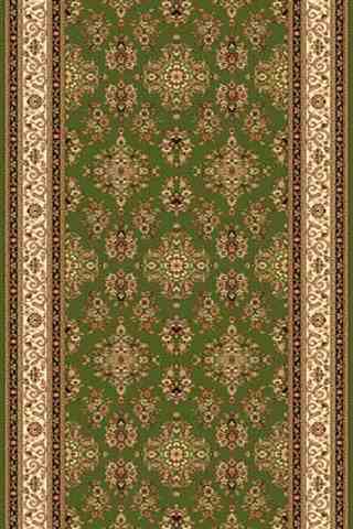 Ковровая дорожка Olympos d064 green