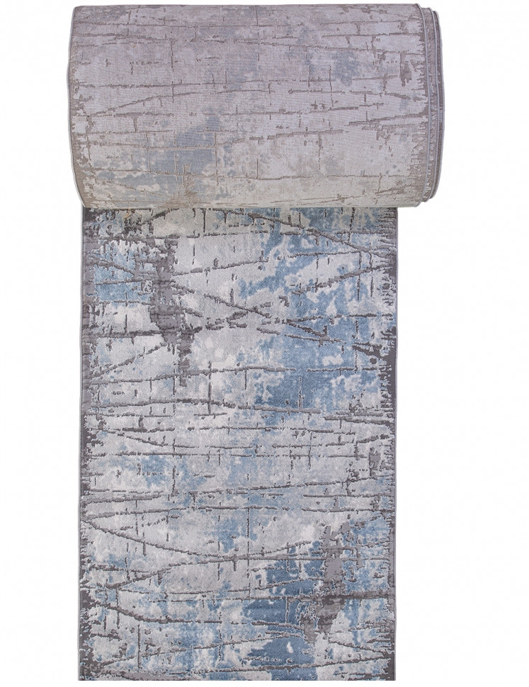 Ковровая дорожка ARMINA 03875A BLUE-BLUE 