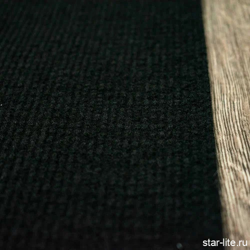 Выставочный ковролин черный 