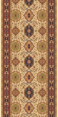 Ковровая дорожка İzmir d101 cream