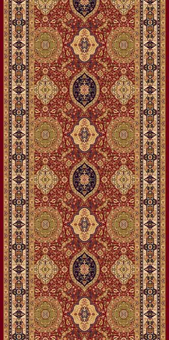 Ковровая дорожка İzmir d101 red