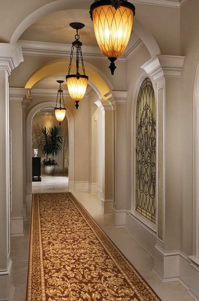 Ковровая дорожка Da Vinci d126 brown