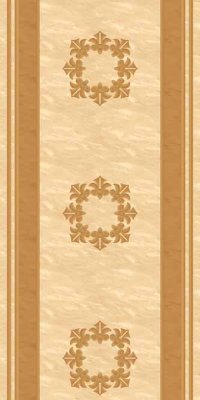 Ковровая дорожка Kamea 5333 Cream-Yellow