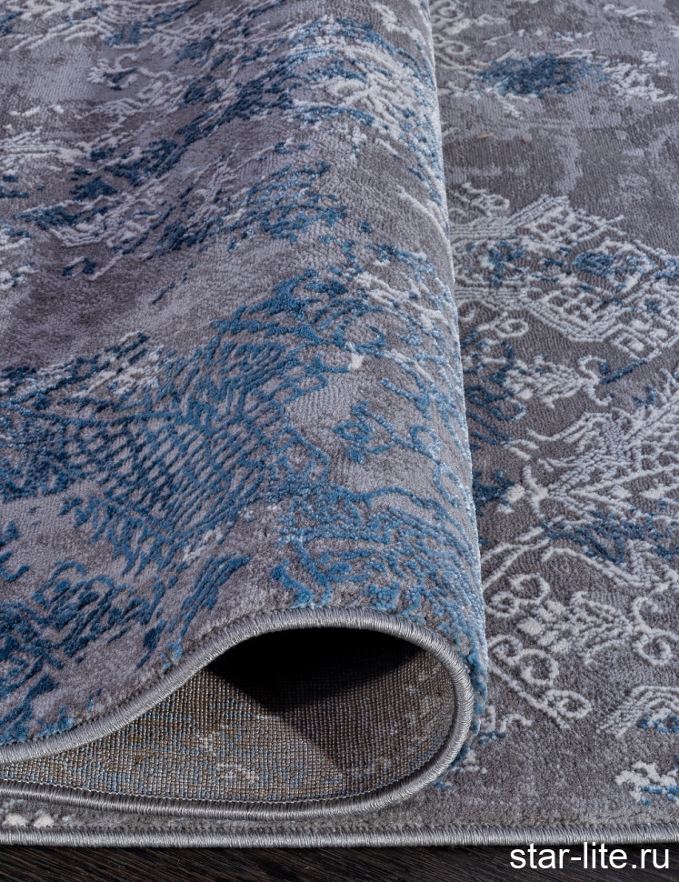 Ковровая дорожка 03851A - BLUE / BLUE - коллекция ARMINA