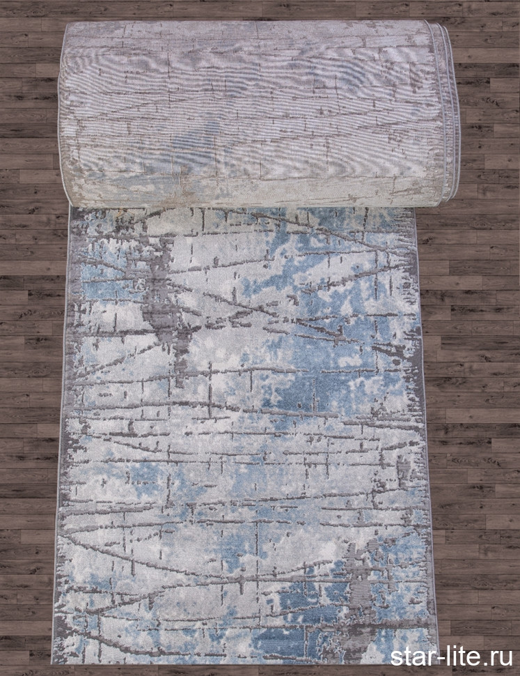 Ковровая дорожка 03875A - BLUE / BLUE - коллекция ARMINA